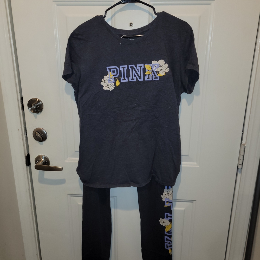 Victoria's Secret PINK Gray and Purple Set